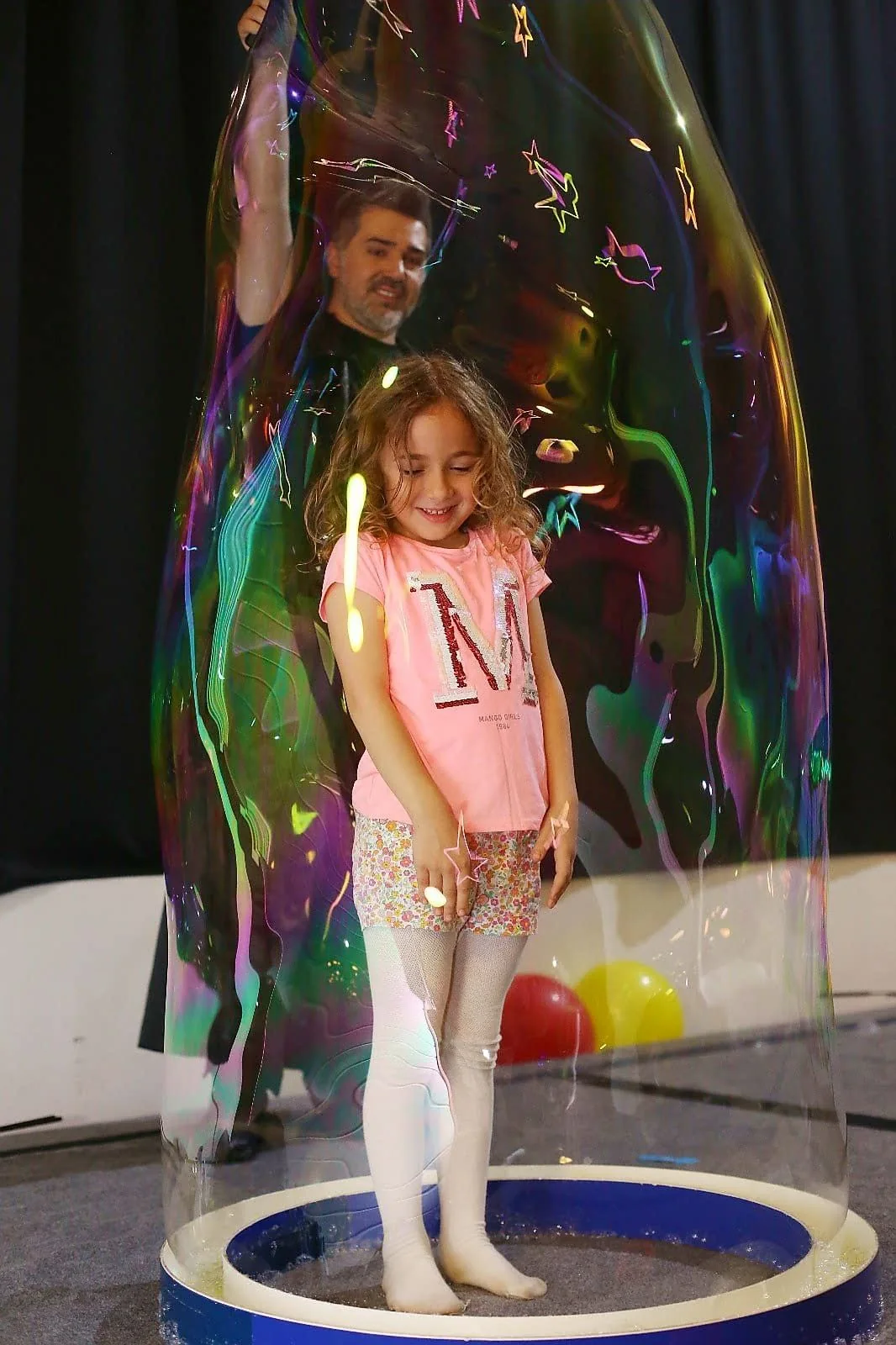 Шоу мыльных пузырей для детей